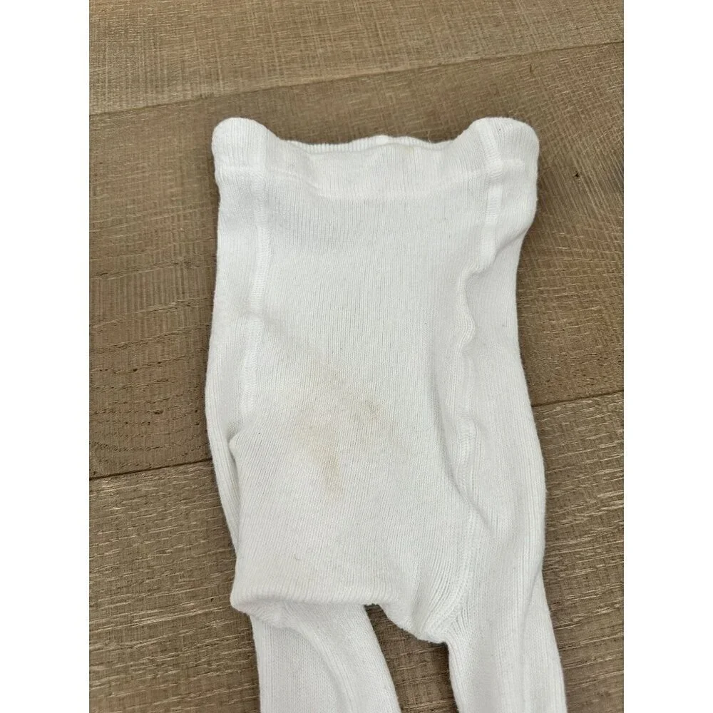 Hanna Andersson White Tights